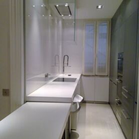 cuisine en matériau solid surface