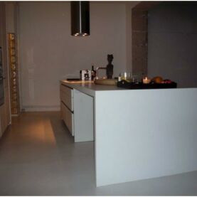 ilot central corian