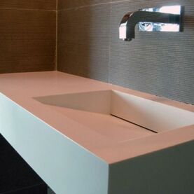 Vasque en corian